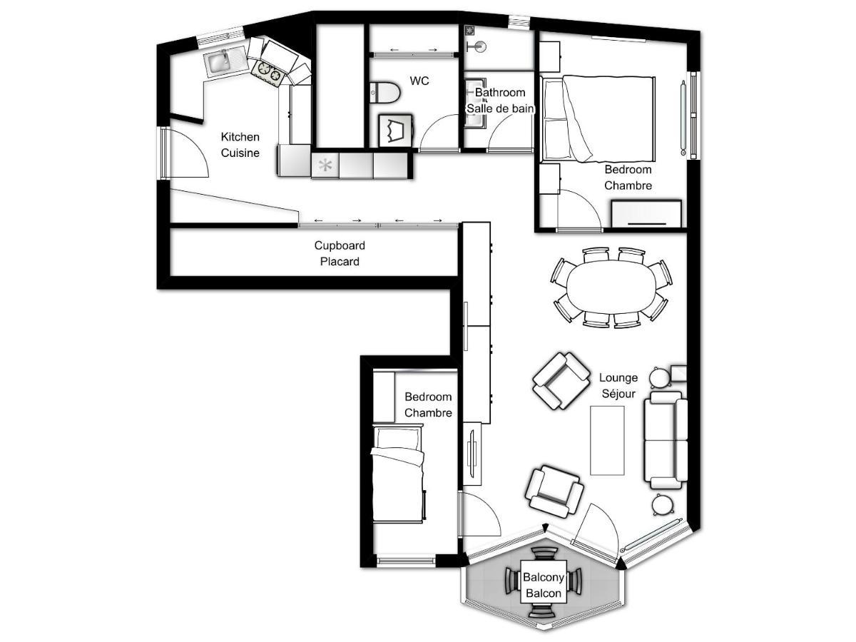 Le Beausite C - Year Apartment Chamonix