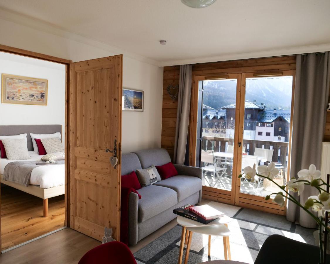 Mont Blanc 43, Vue Mont Blanc , Balcon, Parking Chamonix