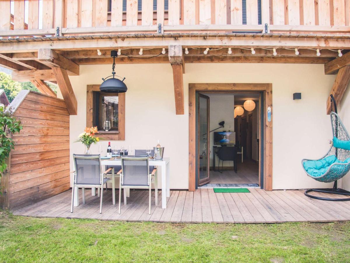 Bel 4* Avec Jardin Prive, A 350m De La Flegere, Wifi, Parking - Fr-1-343-213 Apartment