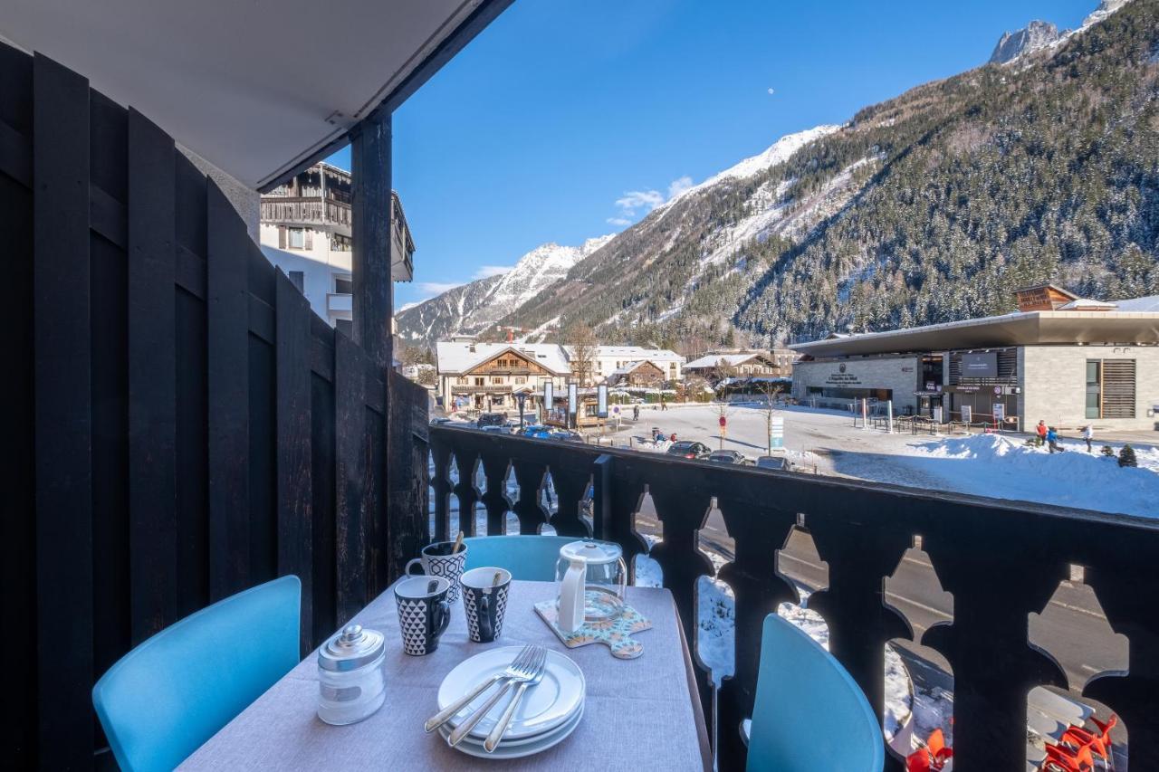 Apartment Sunny Centre Vue Mont Blanc Balcon 3 Personnes