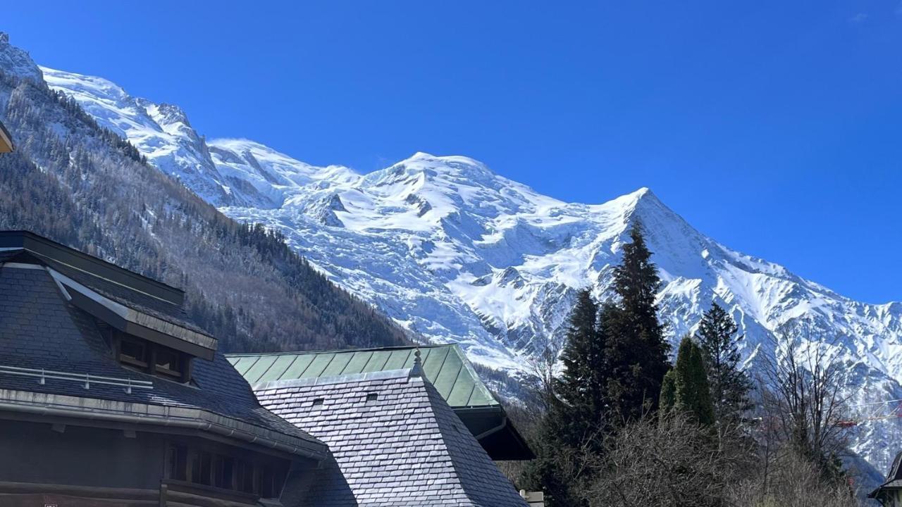 Le 41 Du Lyret - Appartement Type Studio Pour Deux Avec Vue Sur Les Aiguilles Dans Chamonix Centre Apartment