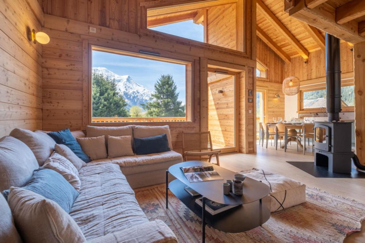 Chalet Sublime Mitoyen Face Au Mont-blanc