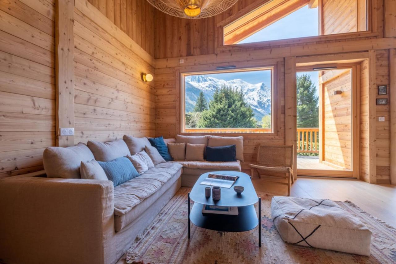 Sublime Mitoyen Face Au Mont-blanc Chalet *
