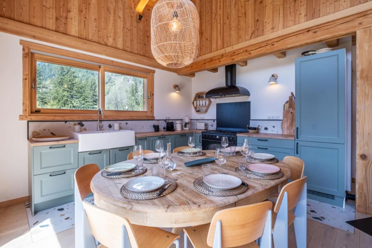 Sublime Mitoyen Face Au Mont-blanc Chalet Chamonix