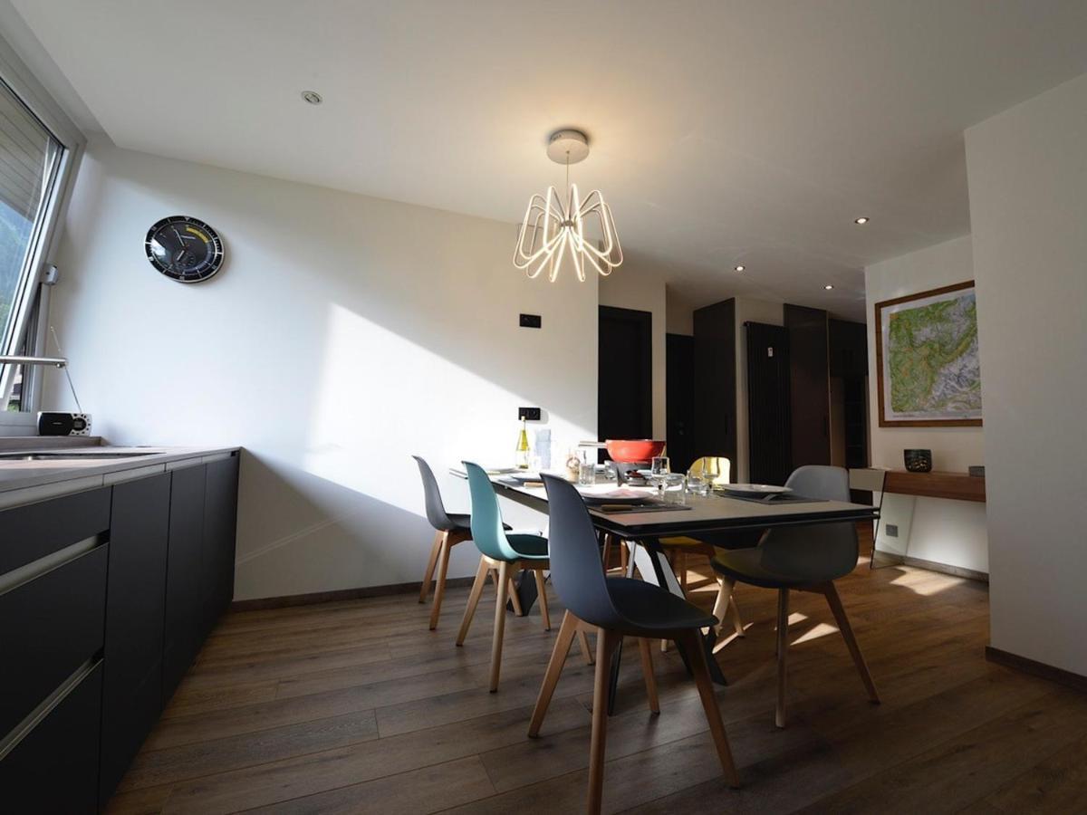 T4 Renove Avec Vue Mont-blanc, 4 Etoiles, Proche Centre, Parking - Fr-1-507-62 Apartment Chamonix