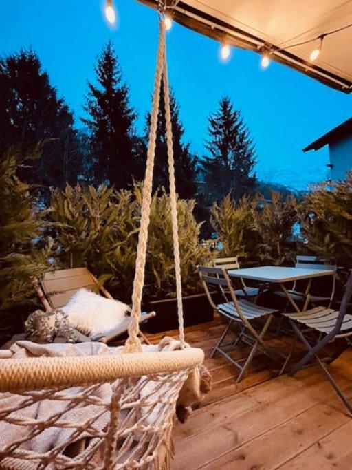 Apartment New, Terrasse, Vue Mont Blanc