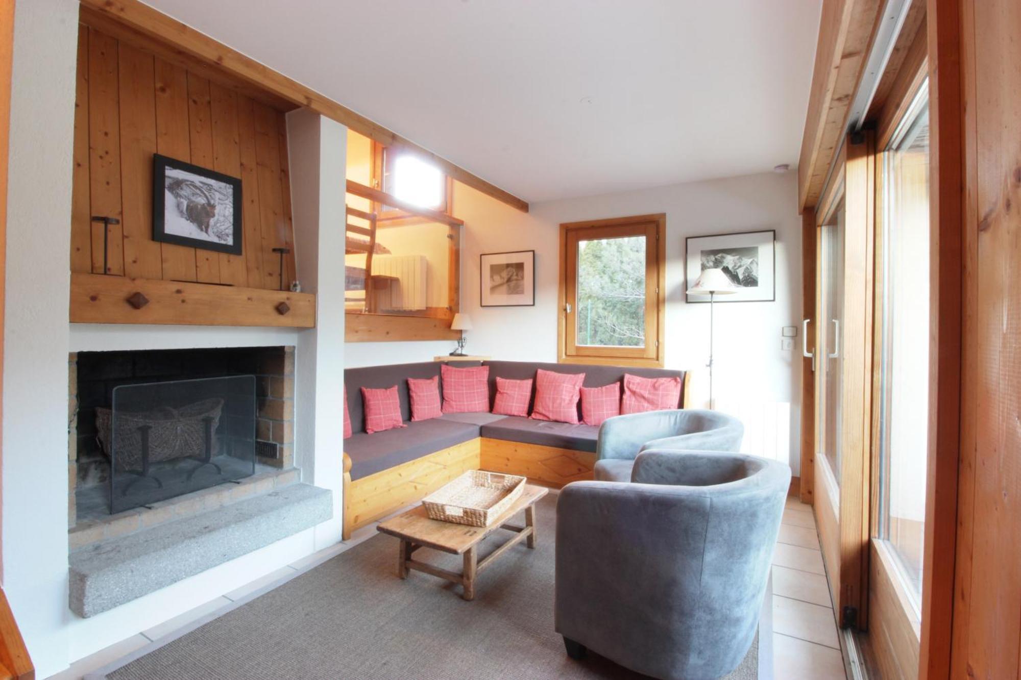 Chalet Ancelles - Les Praz - Golf - Vue Mont-blanc - Randonnees