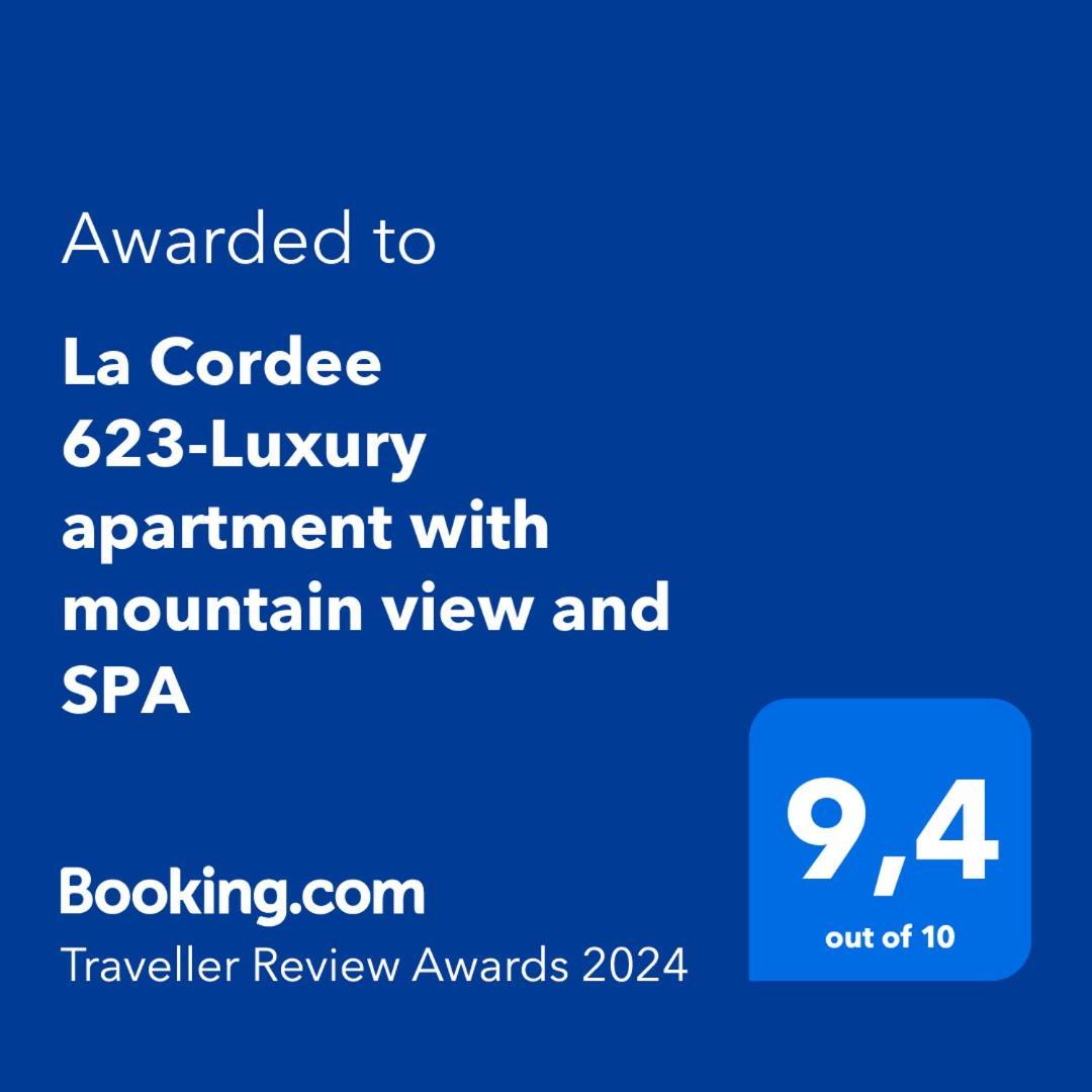 La Cordee 623-luxury With Mountain View And Apartment *