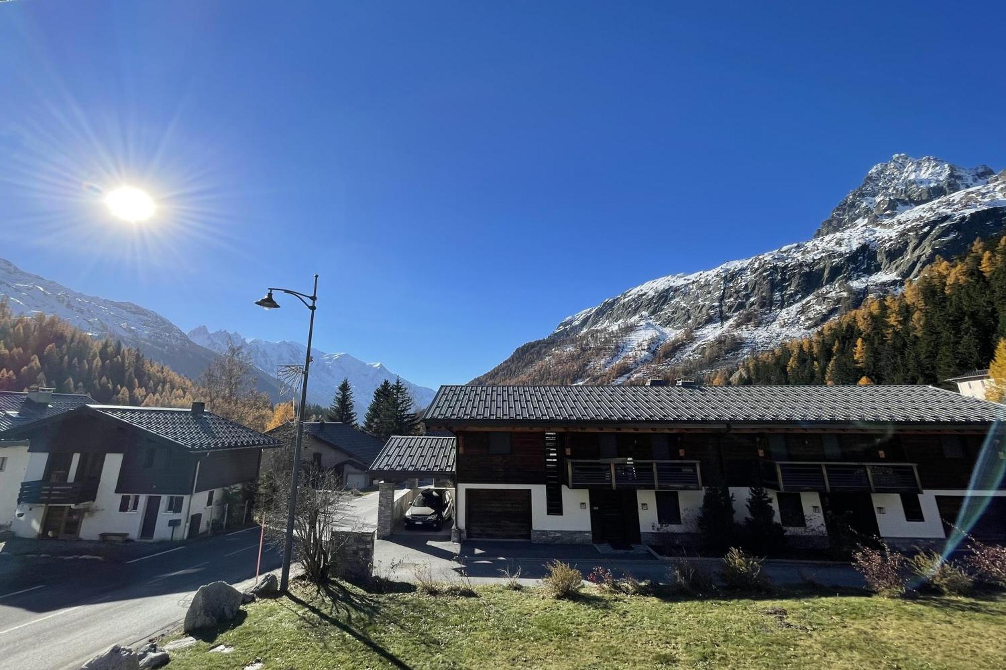 Appartement Sunny Nest - View Of Mb Montroc - Happy Chamonix