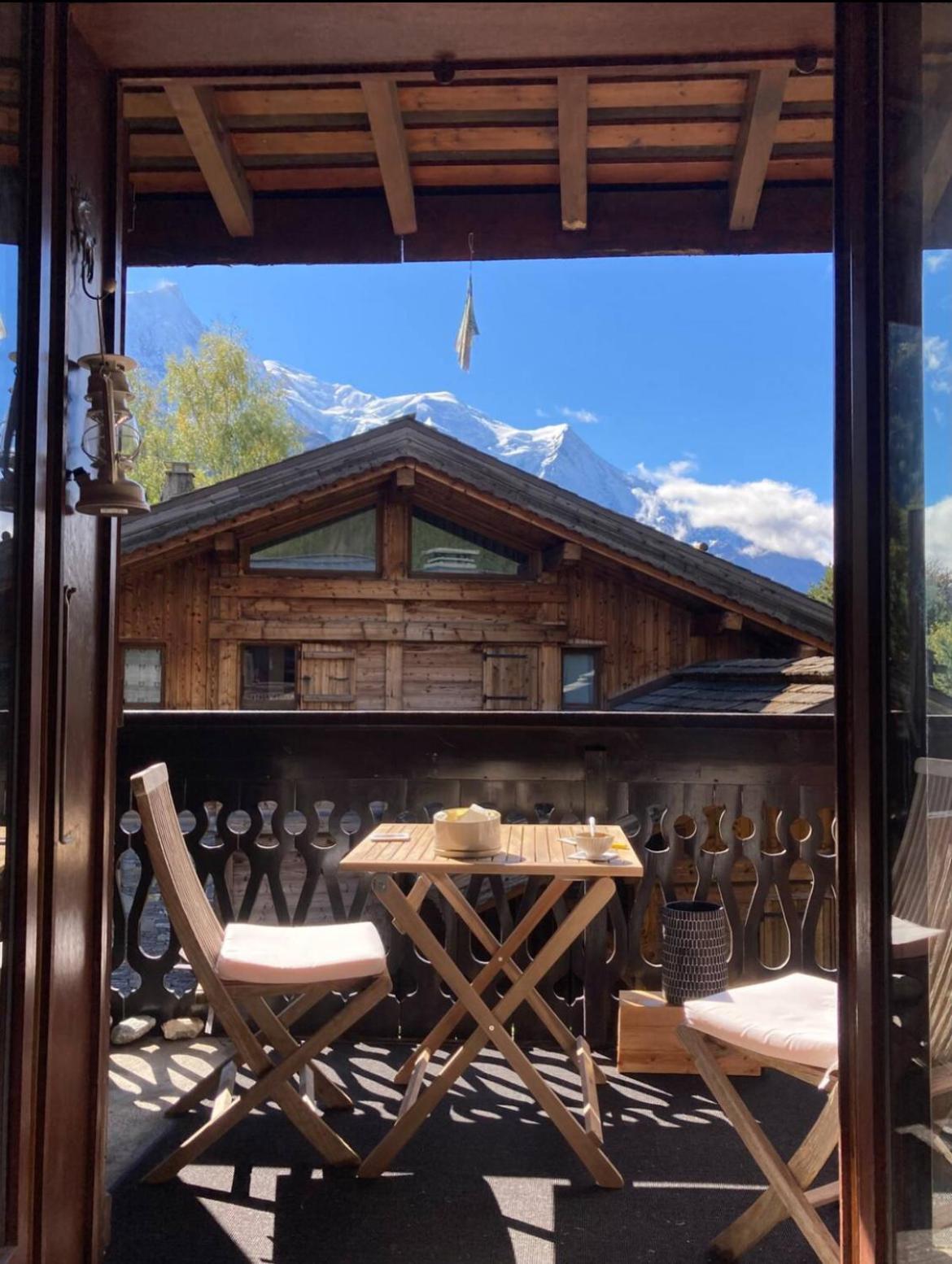 Apartment Ensoleille Aux Tines, Vue Massif Chamonix