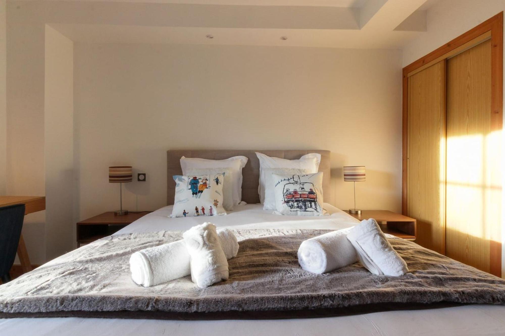 Les Alpins - Centre De - Renove Avec Jardin Et Vue Imprenable Sur Le Montblanc Appartement Chamonix