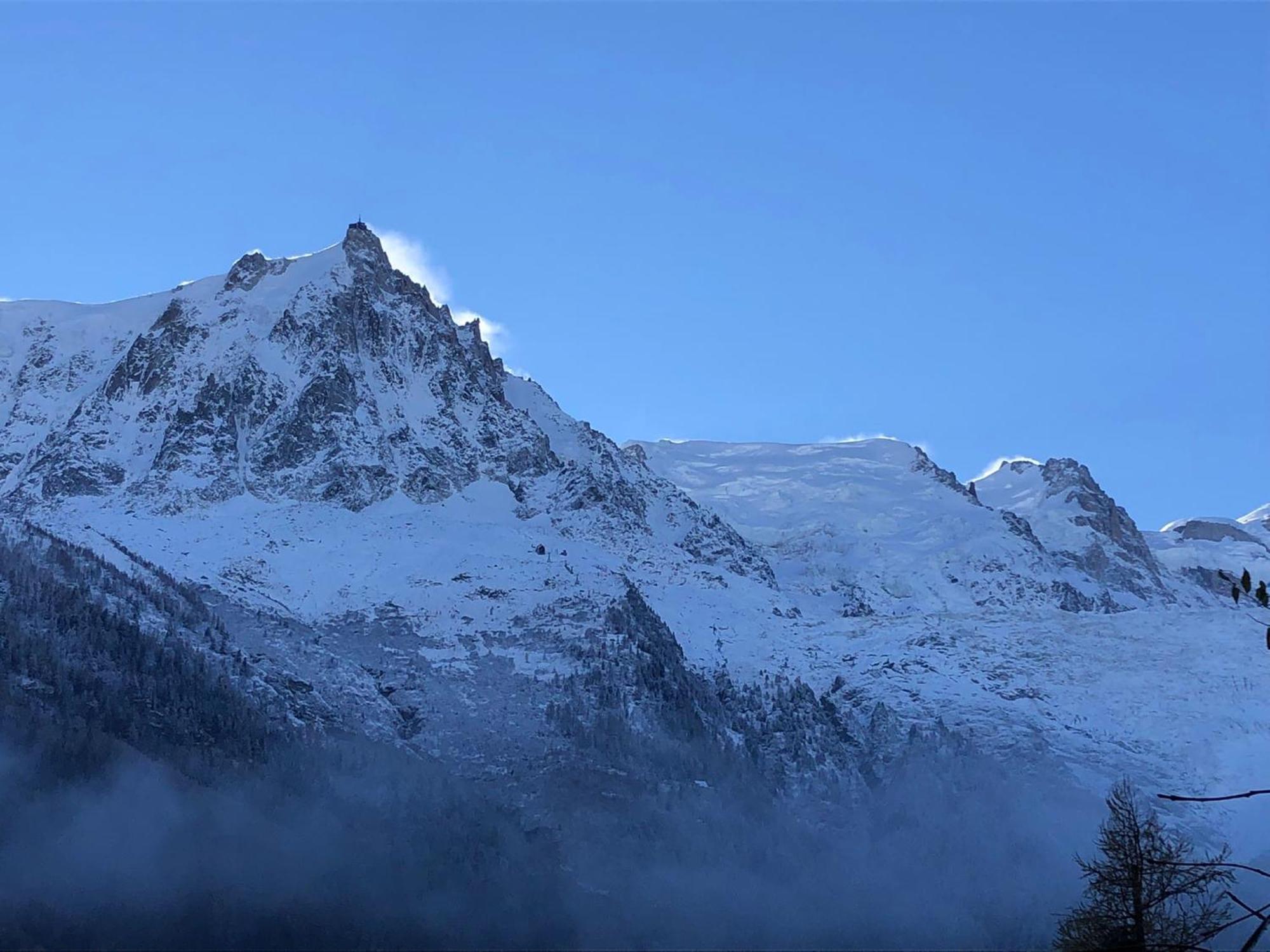 Les Alpins - Centre De - Renove Avec Jardin Et Vue Imprenable Sur Le Montblanc Chamonix