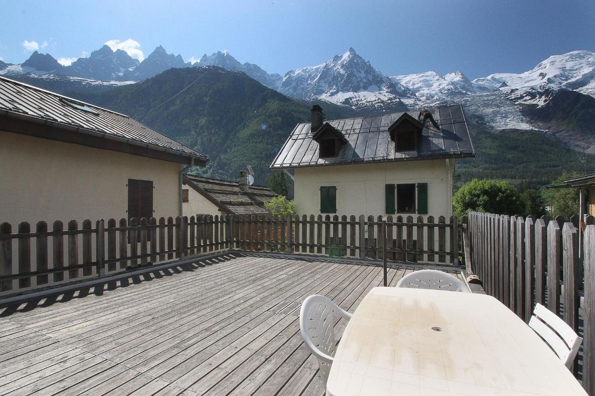 L'ecrin Des Pecles - - Renove - Immense Terrasse Face Au Mont-blanc *