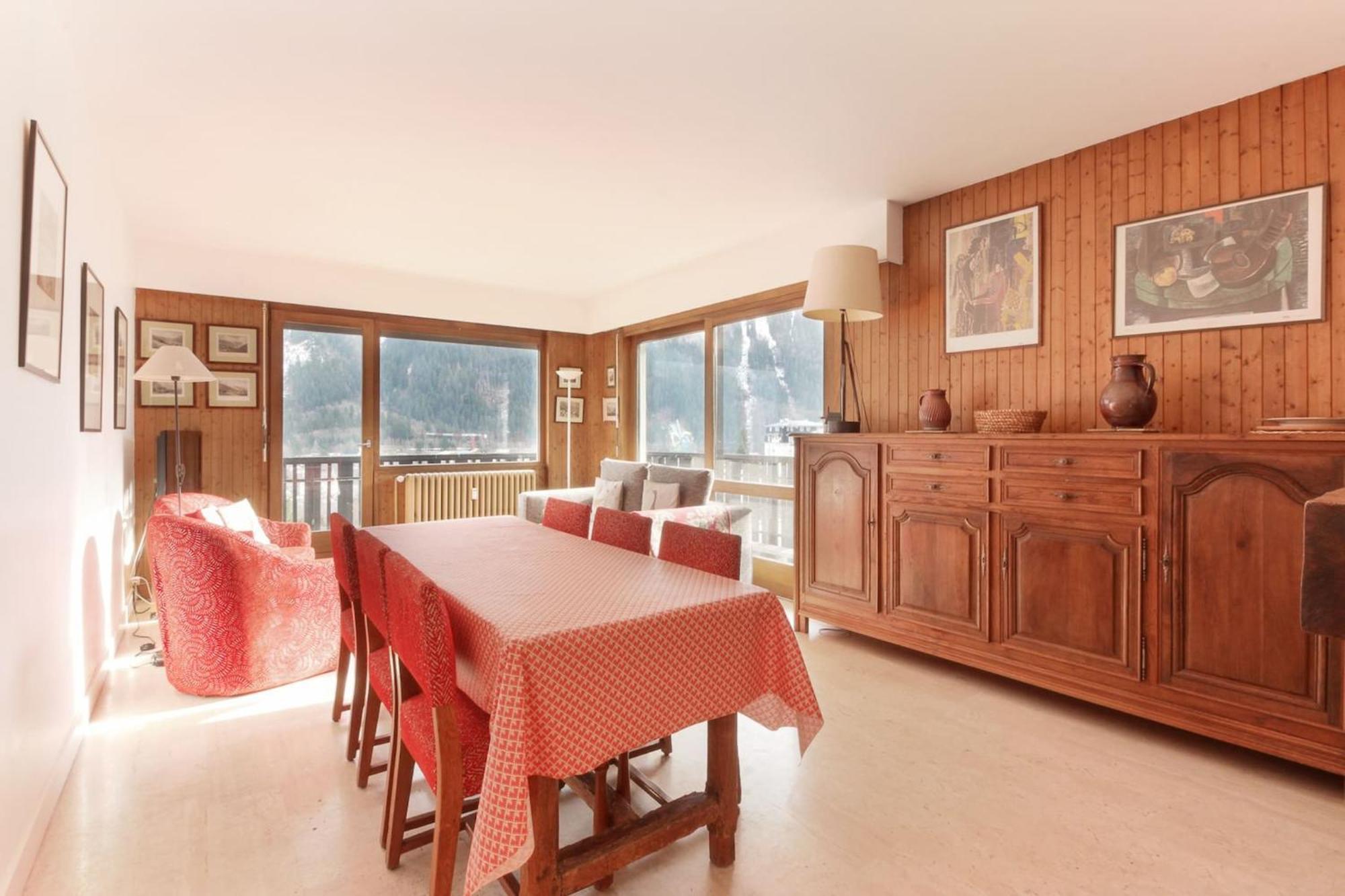 Appartement Makalu - View Mont-blanc - Center -8 Pers *