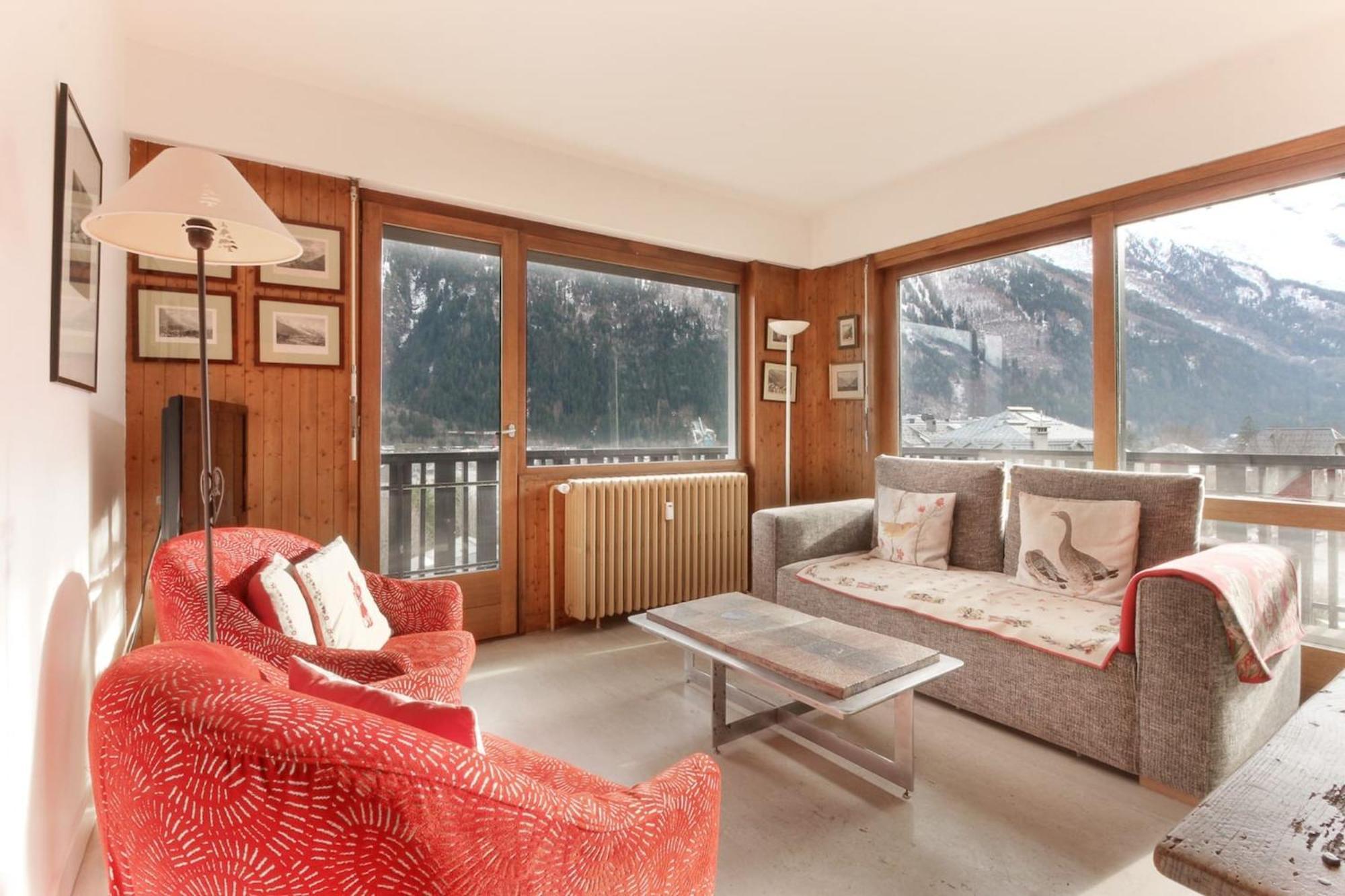 Makalu - View Mont-blanc - Center -8 Pers Appartement Chamonix