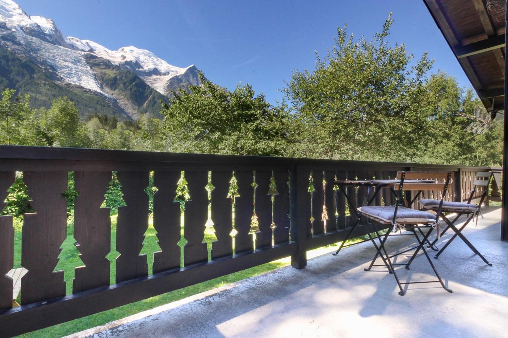 Violette De Cham - Jardin Prive - Vue Mont Blanc *