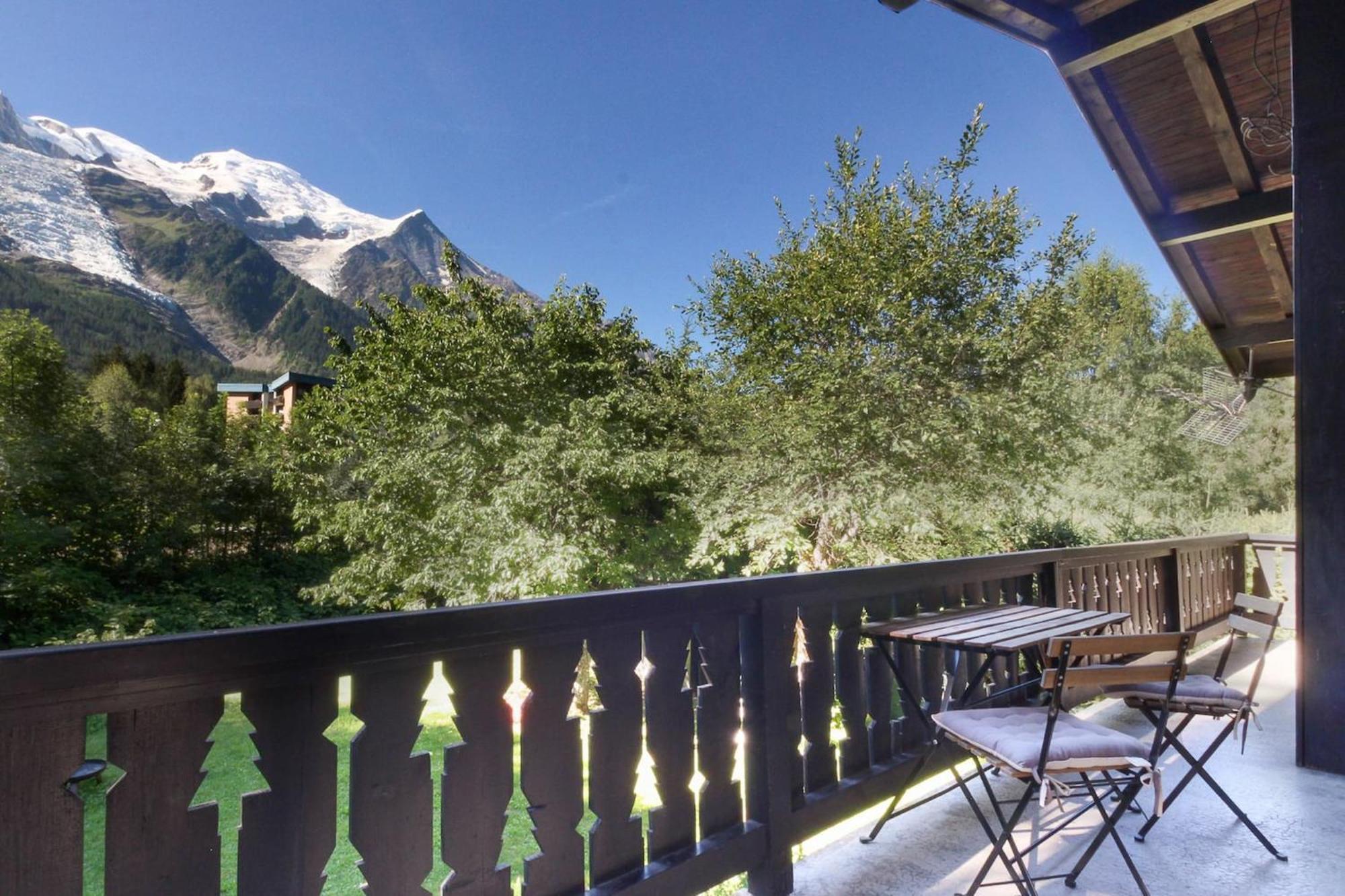 Violette De Cham - Jardin Prive - Vue Mont Blanc * Chamonix