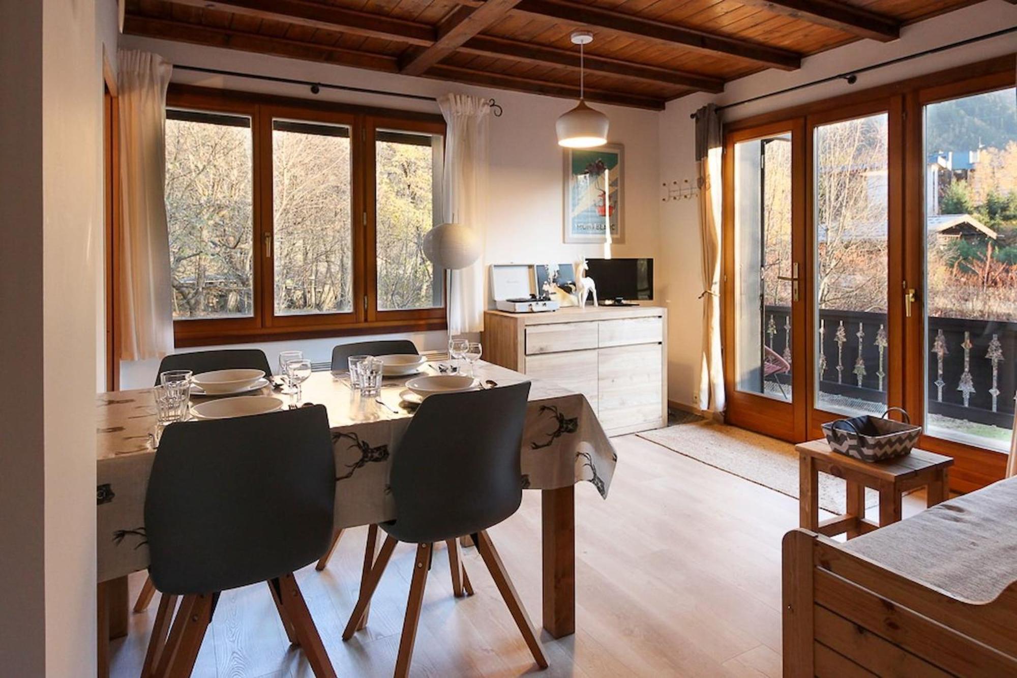 Apartment Violette De Cham - Jardin Prive - Vue Mont Blanc