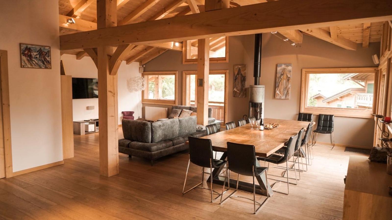 Chalet Isabelle Mountain 5 Star 5 Bedroom En Sauna Jacuzzi