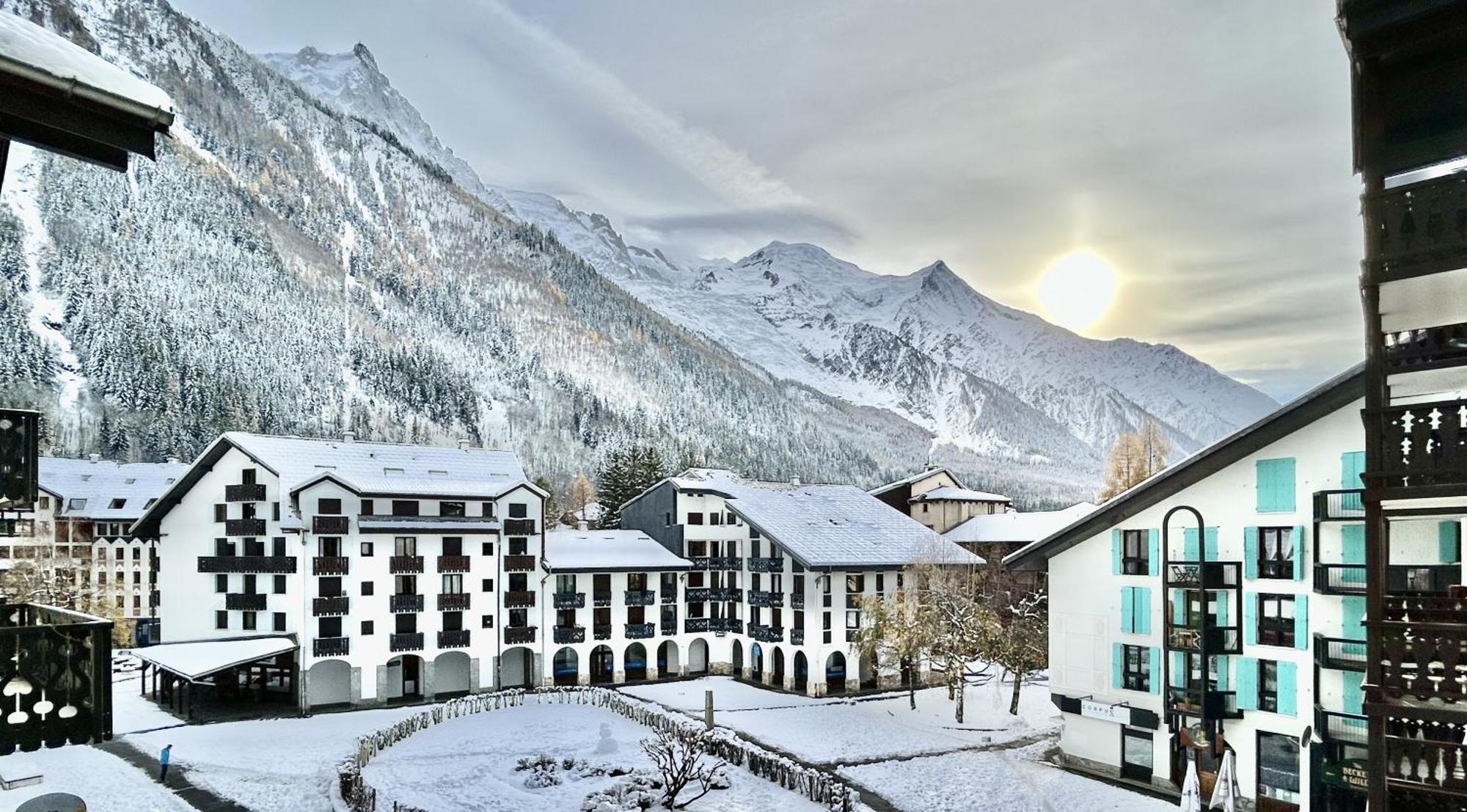 Apartment Centre - De Charme Avec Parking, Vue Sur Le Mont-blc Chamonix