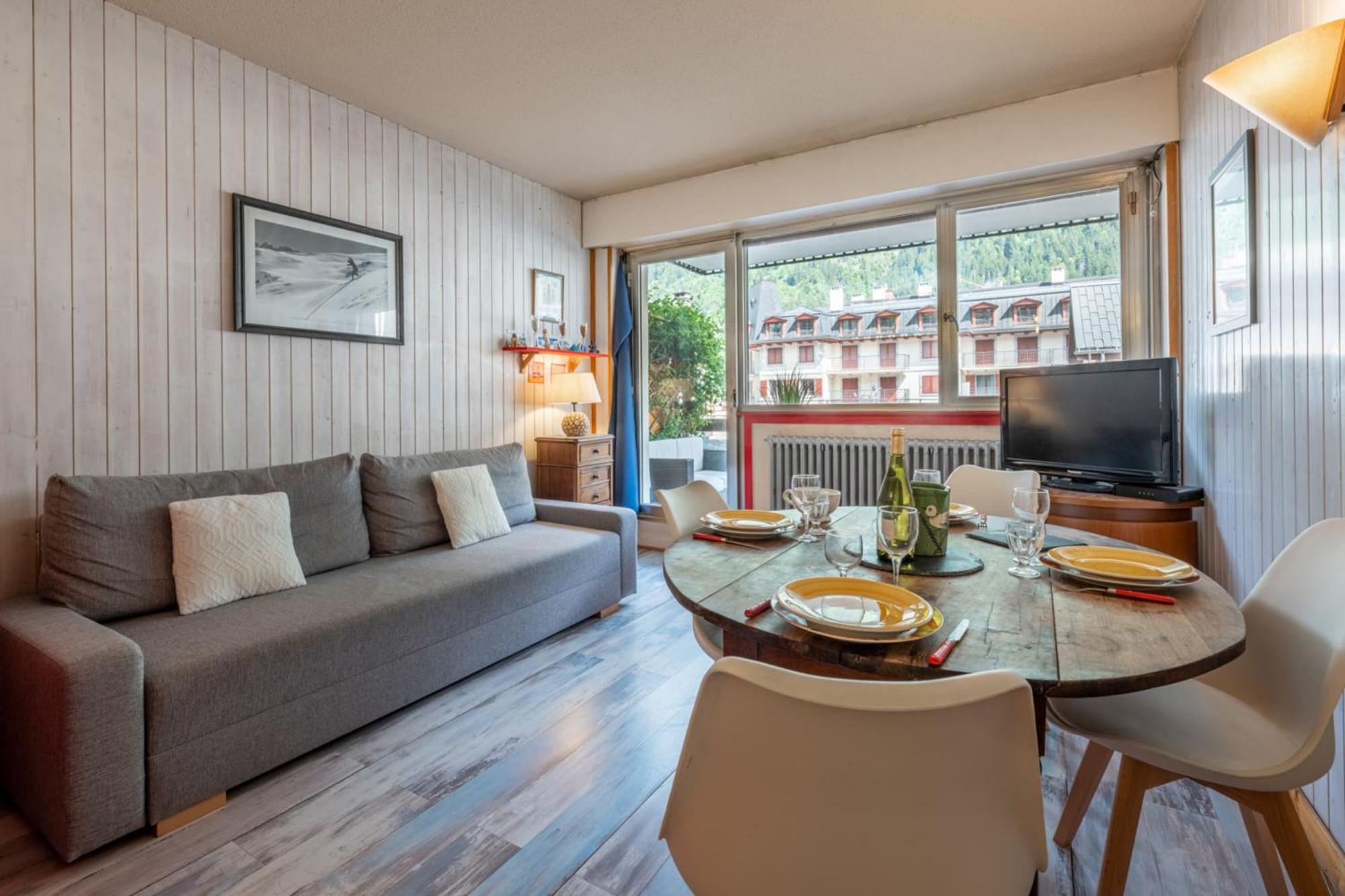 In The Centre Of With Views Of Mont Blanc *