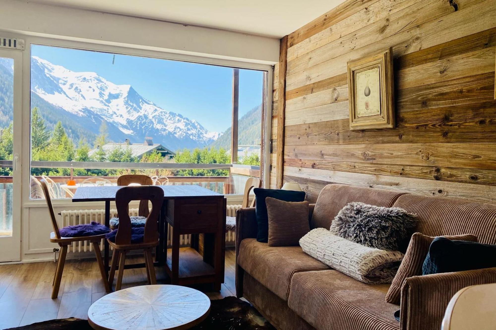 Apartment Charming With Swimming Pool In Argentiere