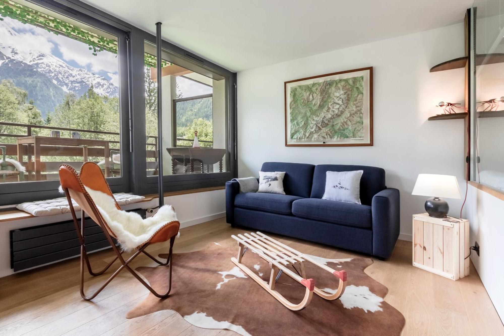 Des Gaillands - Renove - Balcon Avec Vues Chamonix
