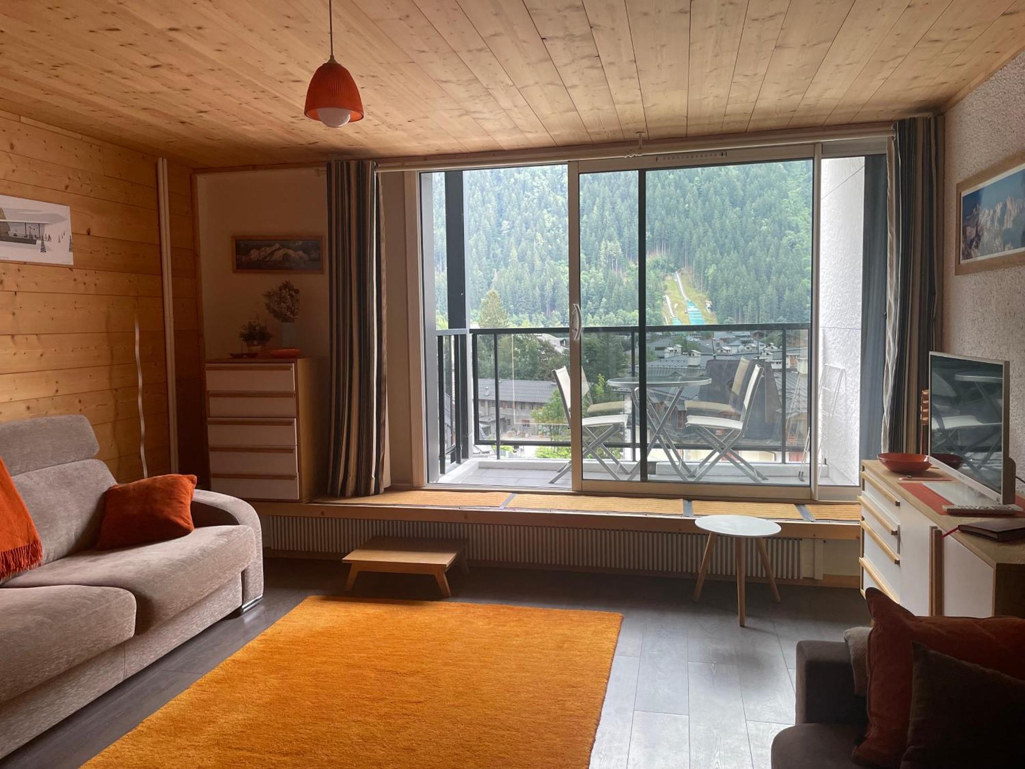 Plein Centre Vue Panoramique Exceptionnelle Sud Tres Grand Apartment Chamonix