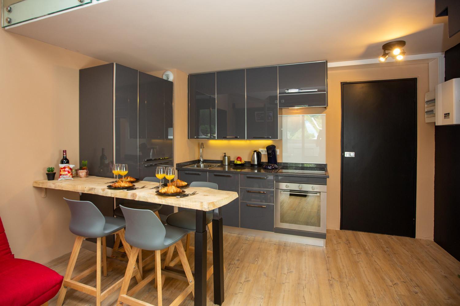 Apartment Les Barrats - Duplex - - Vue Mont-blanc
