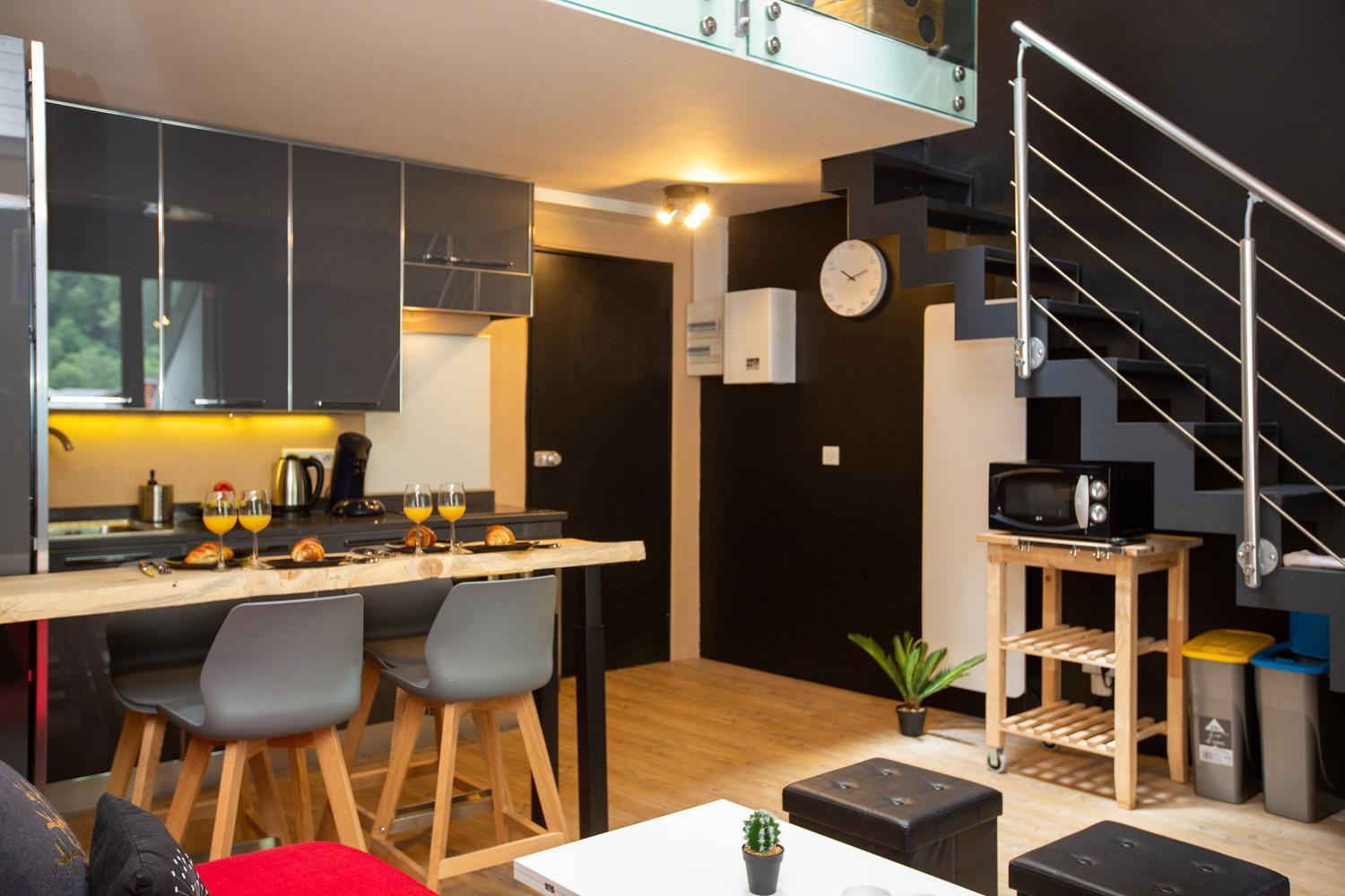 Apartment Les Barrats - Duplex - - Vue Mont-blanc Chamonix