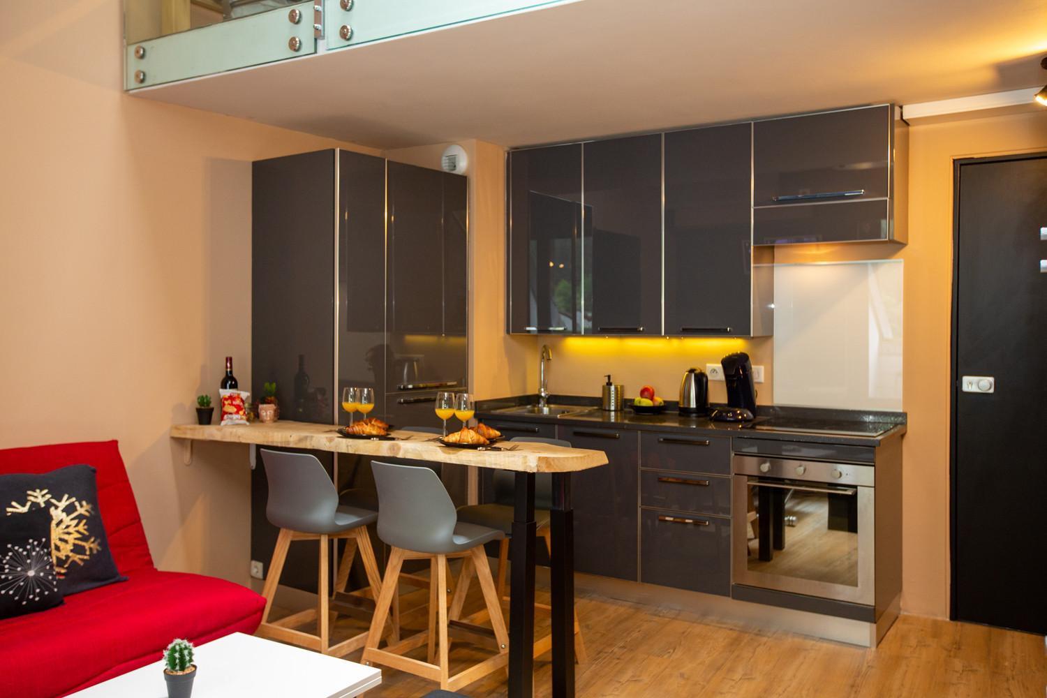 Les Barrats - Duplex - - Vue Mont-blanc Chamonix