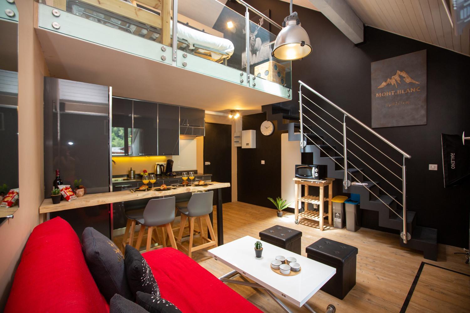 Les Barrats - Duplex - - Vue Mont-blanc Apartment Chamonix