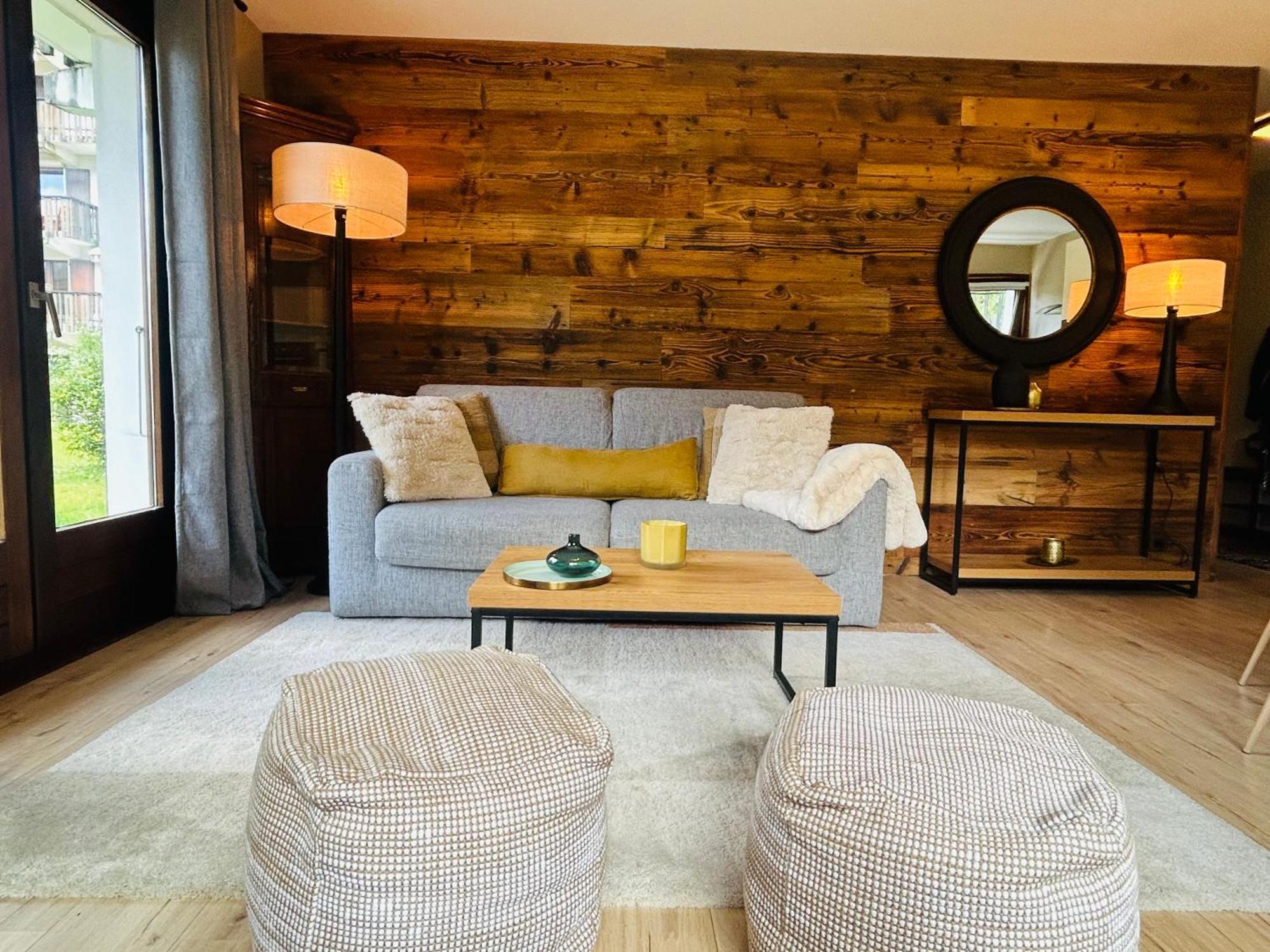 Style Avec Grande Terrasse Et Parking Prive * Chamonix
