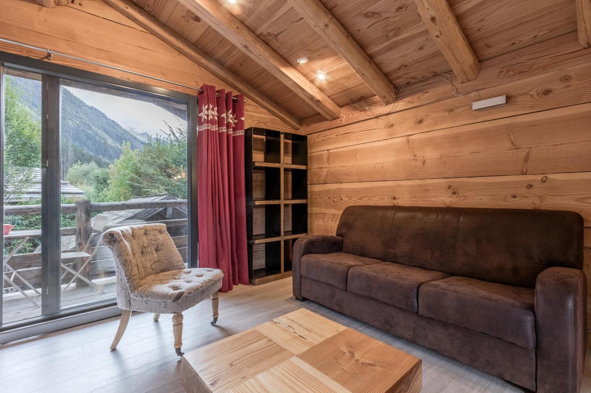 Le Grand Champs - Prive Avec Terrasse Et Vue * Chamonix