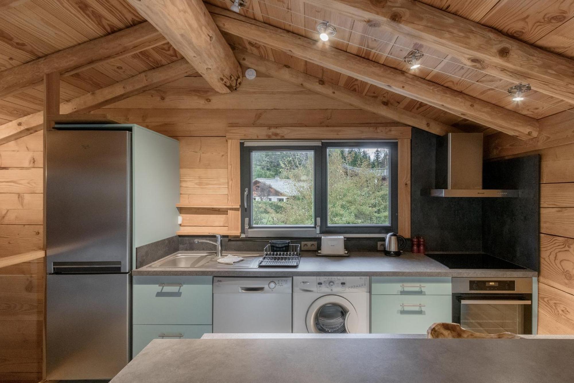Le Grand Champs - Prive Avec Terrasse Et Vue Apartment Chamonix
