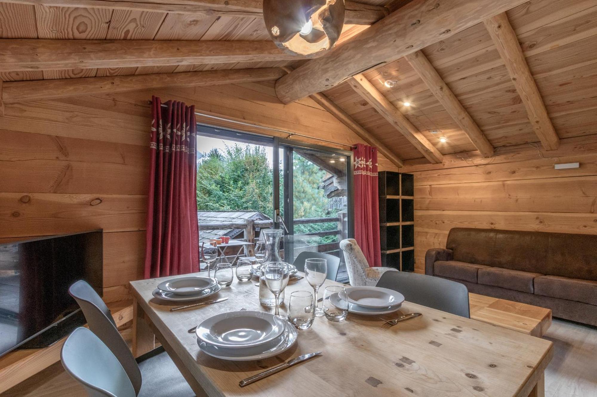 Le Grand Champs - Prive Avec Terrasse Et Vue Apartment Chamonix