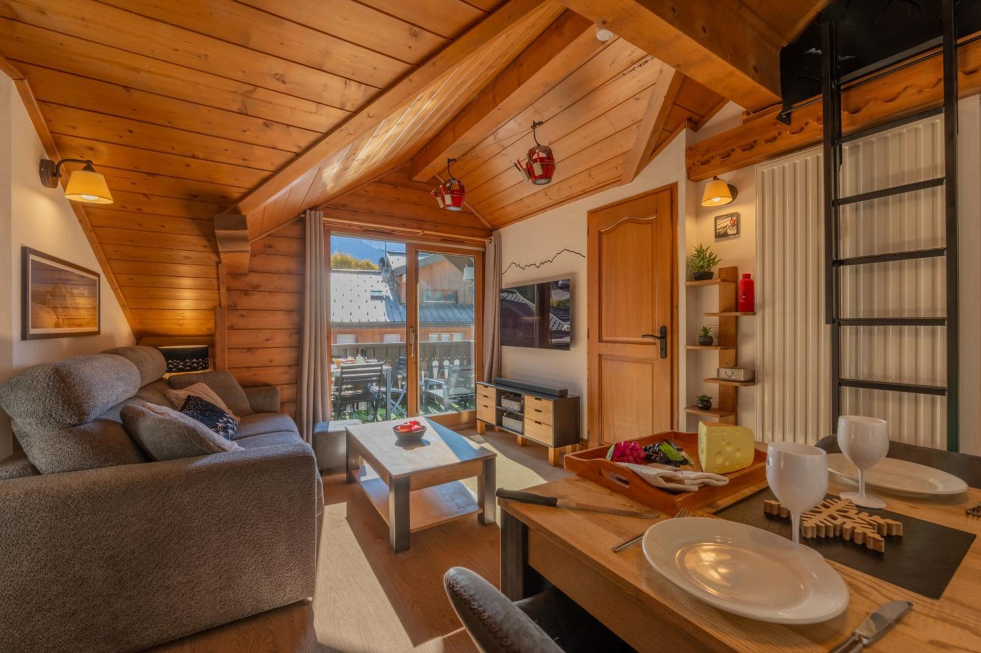 La Ginabelle - Sauna & Swimming Pool - Happy Apartment Chamonix