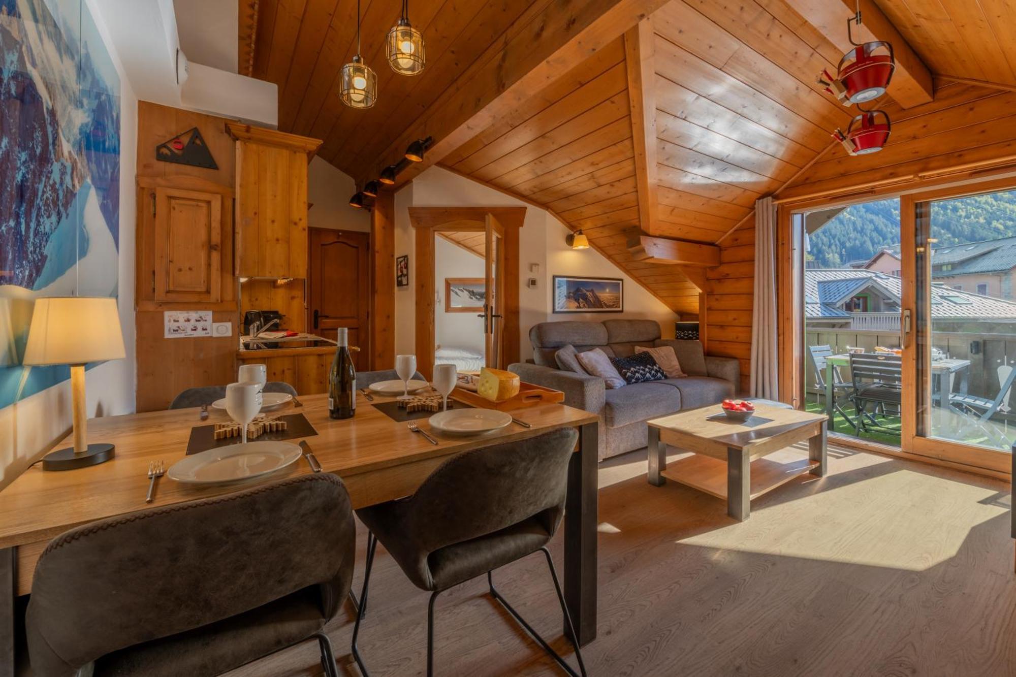 Apartment La Ginabelle - Sauna & Swimming Pool - Happy Chamonix