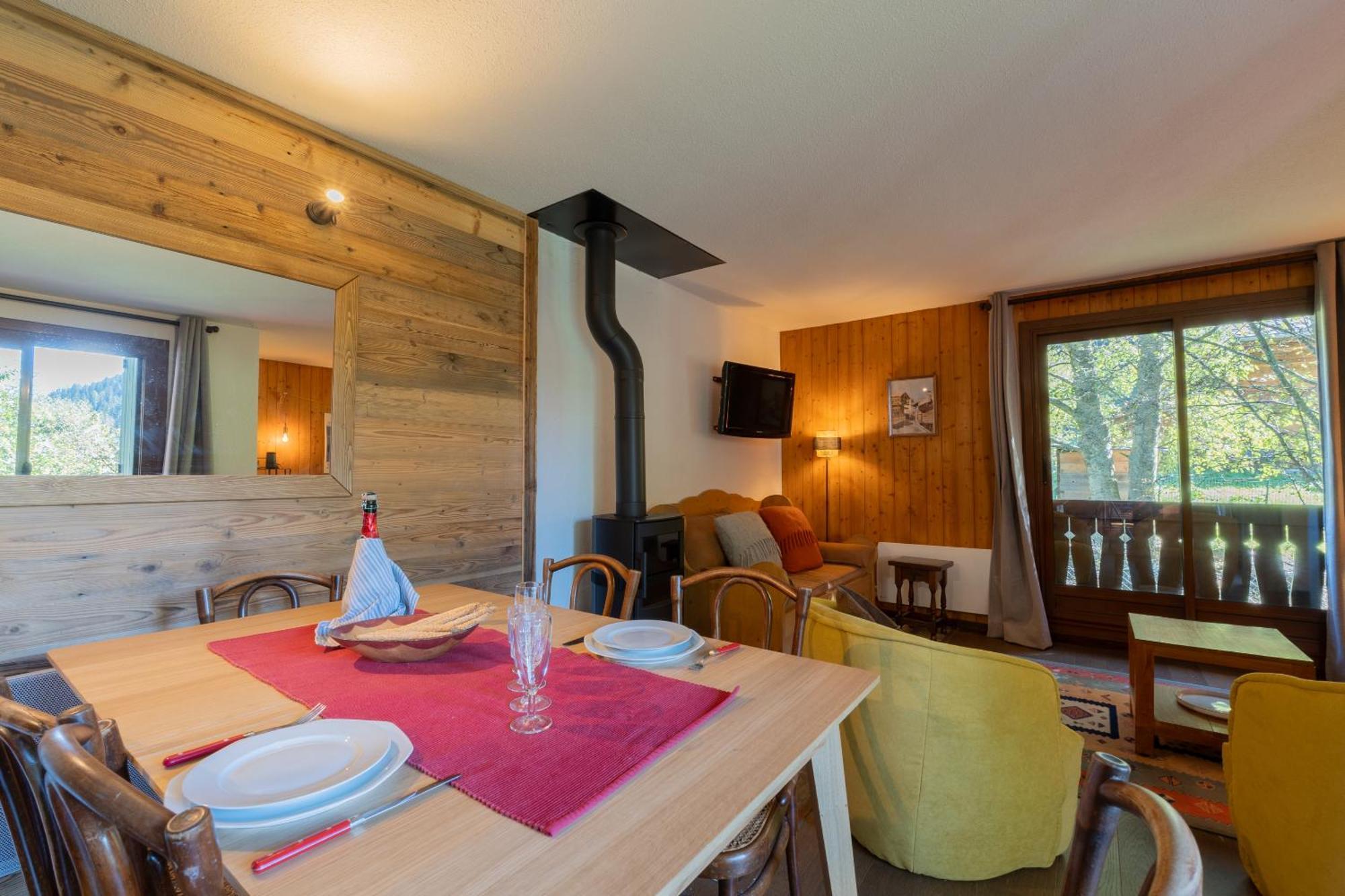 Apartment T4 Familial A Chamonix, Avec Parking Et Pres Des Grand Montets