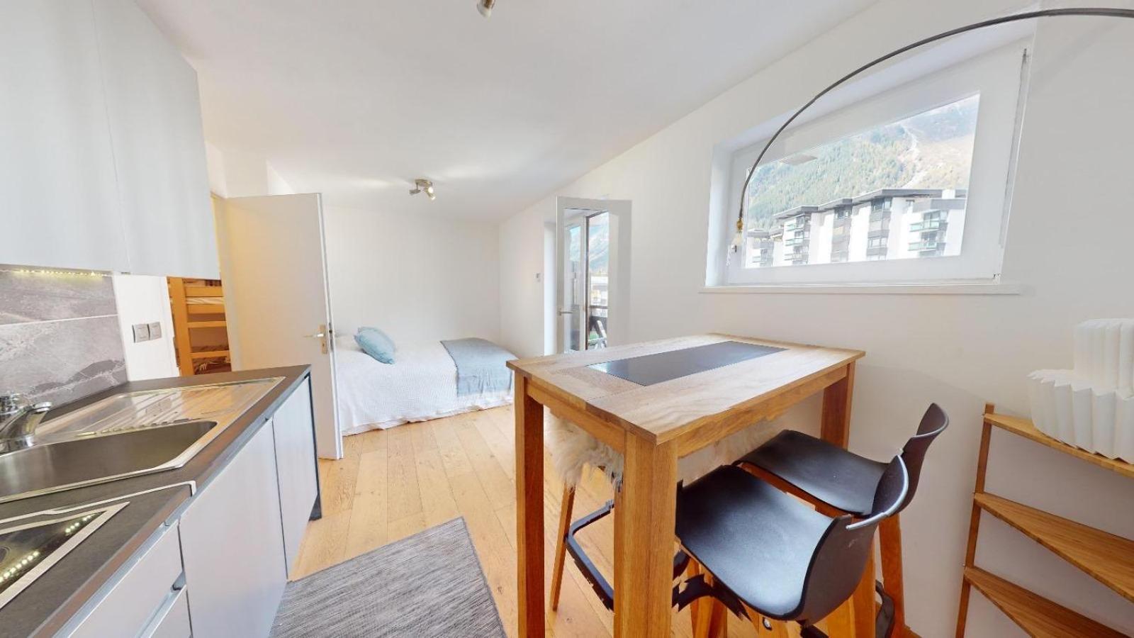 Apartment Le Petit Avec Vue Et Balcon Chamonix