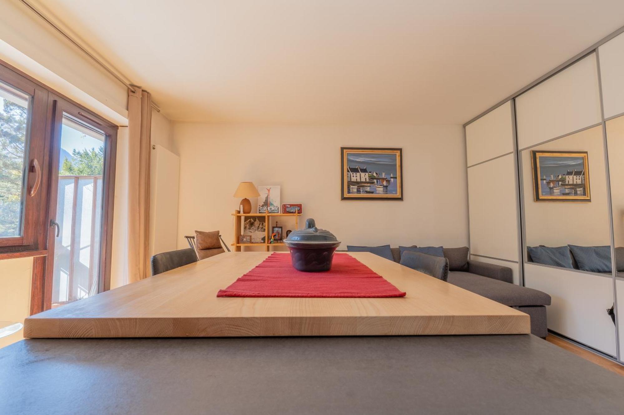 Lumineux A Avec Vue Imprenable Sur Mont Blanc Et Parking Apartment Chamonix
