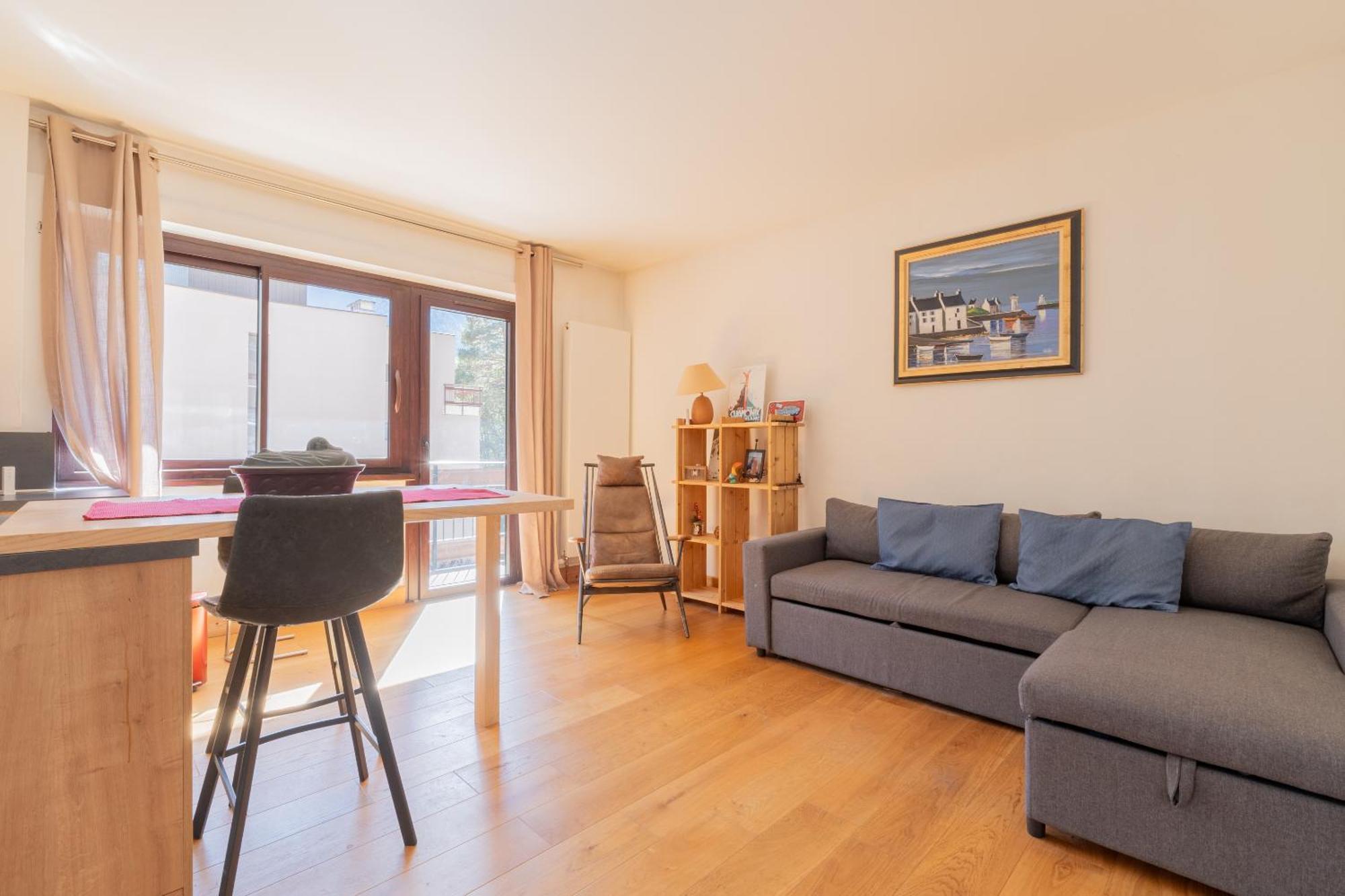 Apartment Lumineux A Avec Vue Imprenable Sur Mont Blanc Et Parking