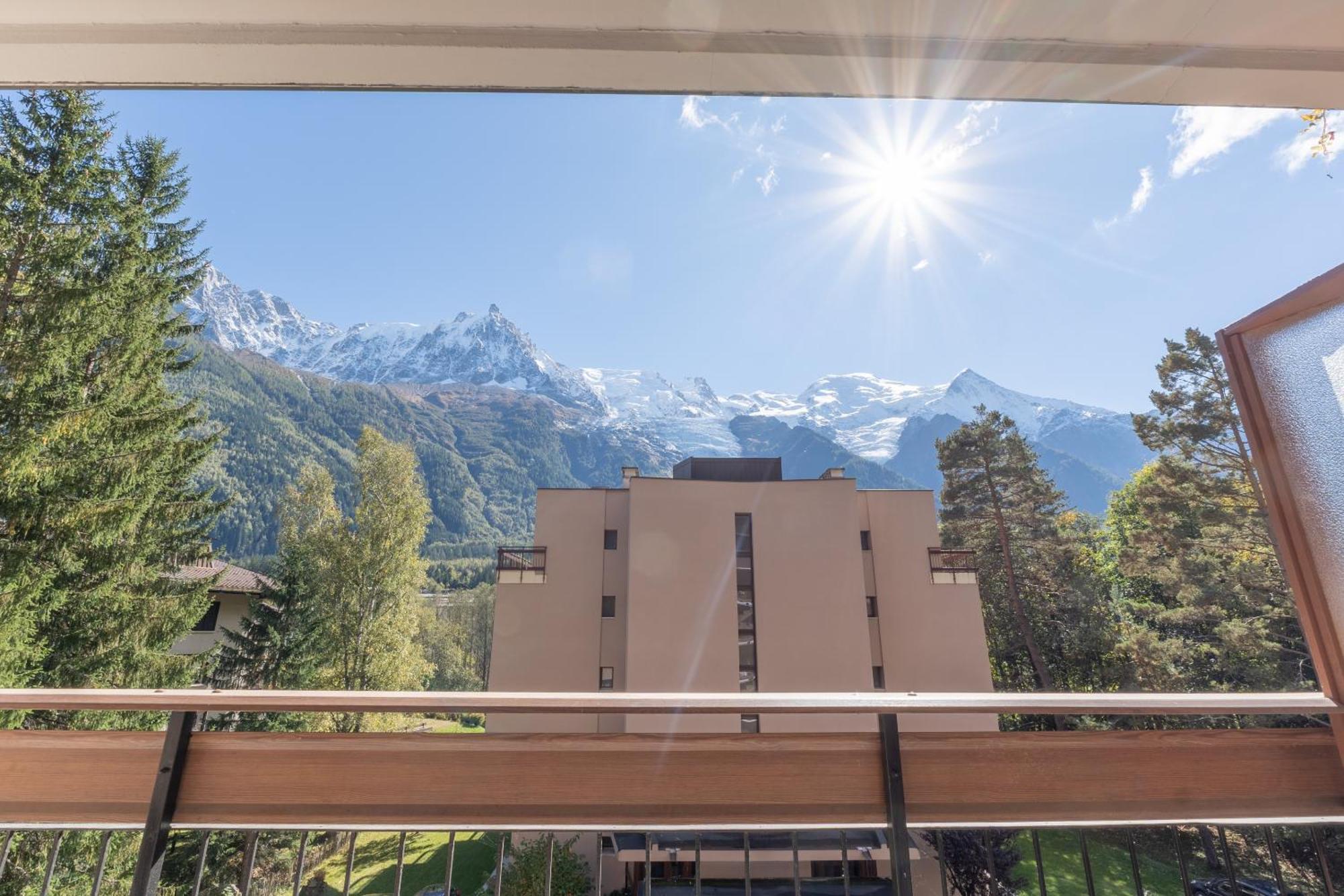 Apartment Lumineux A Avec Vue Imprenable Sur Mont Blanc Et Parking Chamonix