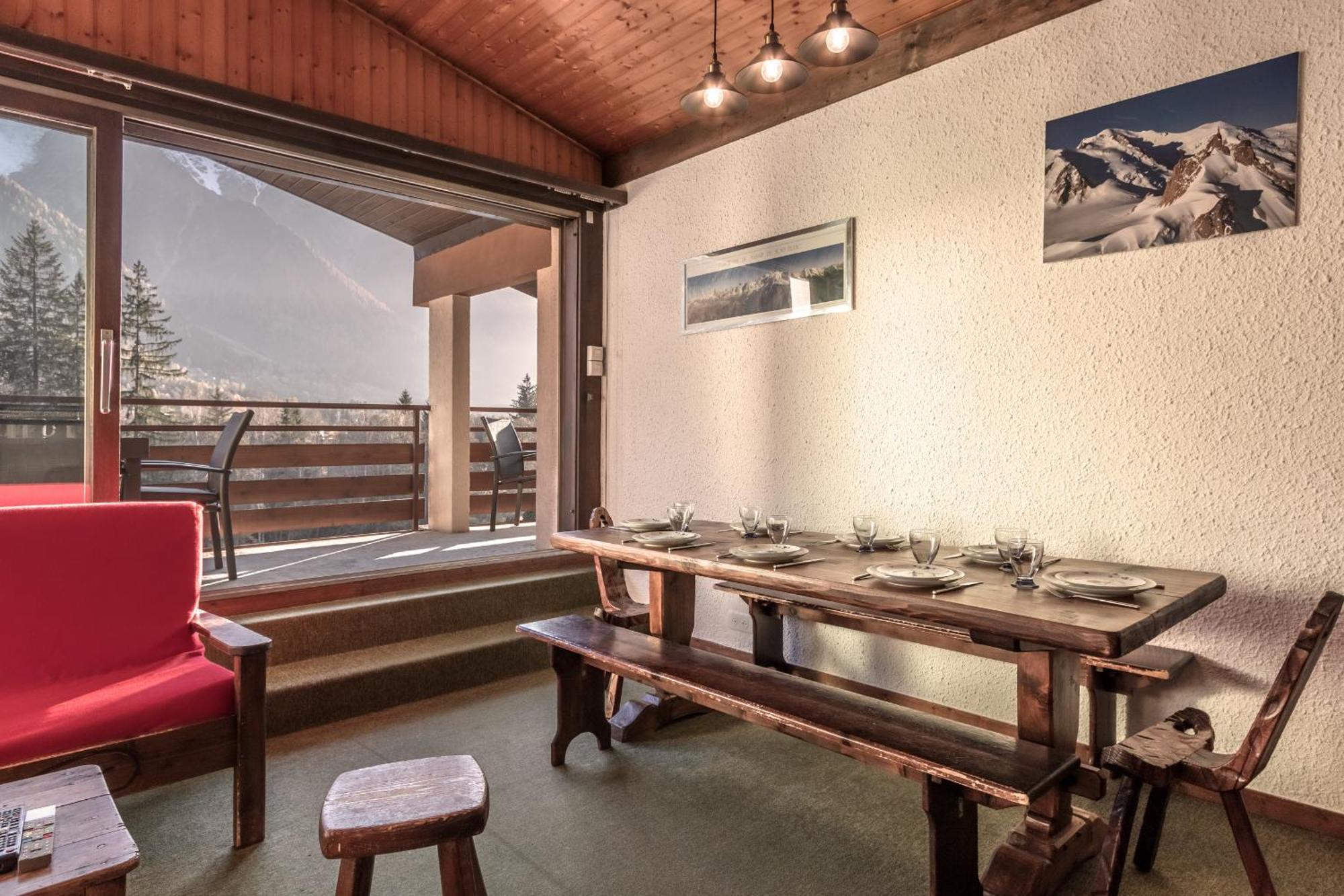 Apartment Cristal Des Glaces - Balcon Avec Vue Imprenable