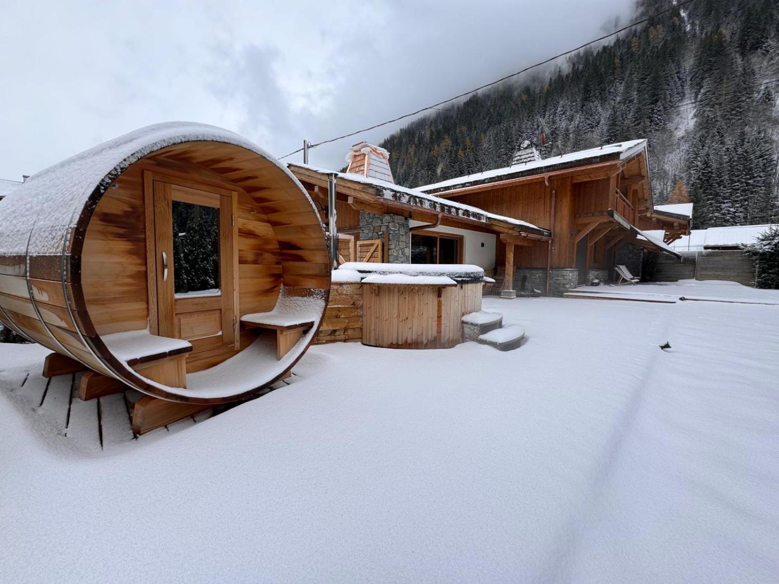 Amazing With Hot Tub Sauna And Panoramic View Chalet *