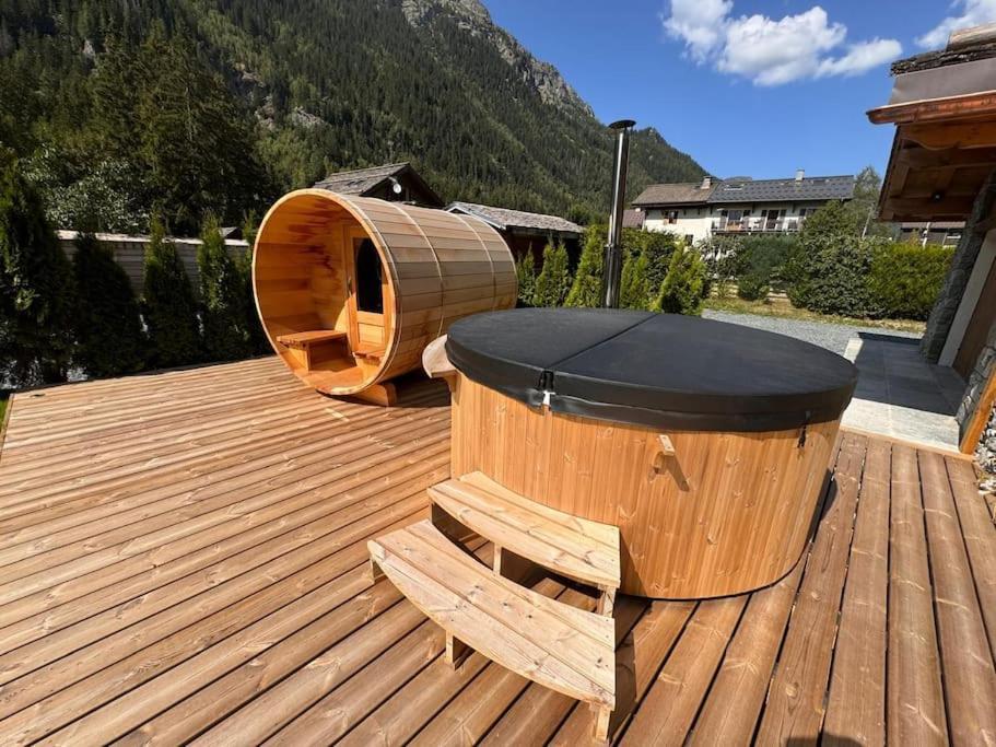 Amazing With Hot Tub Sauna And Panoramic View