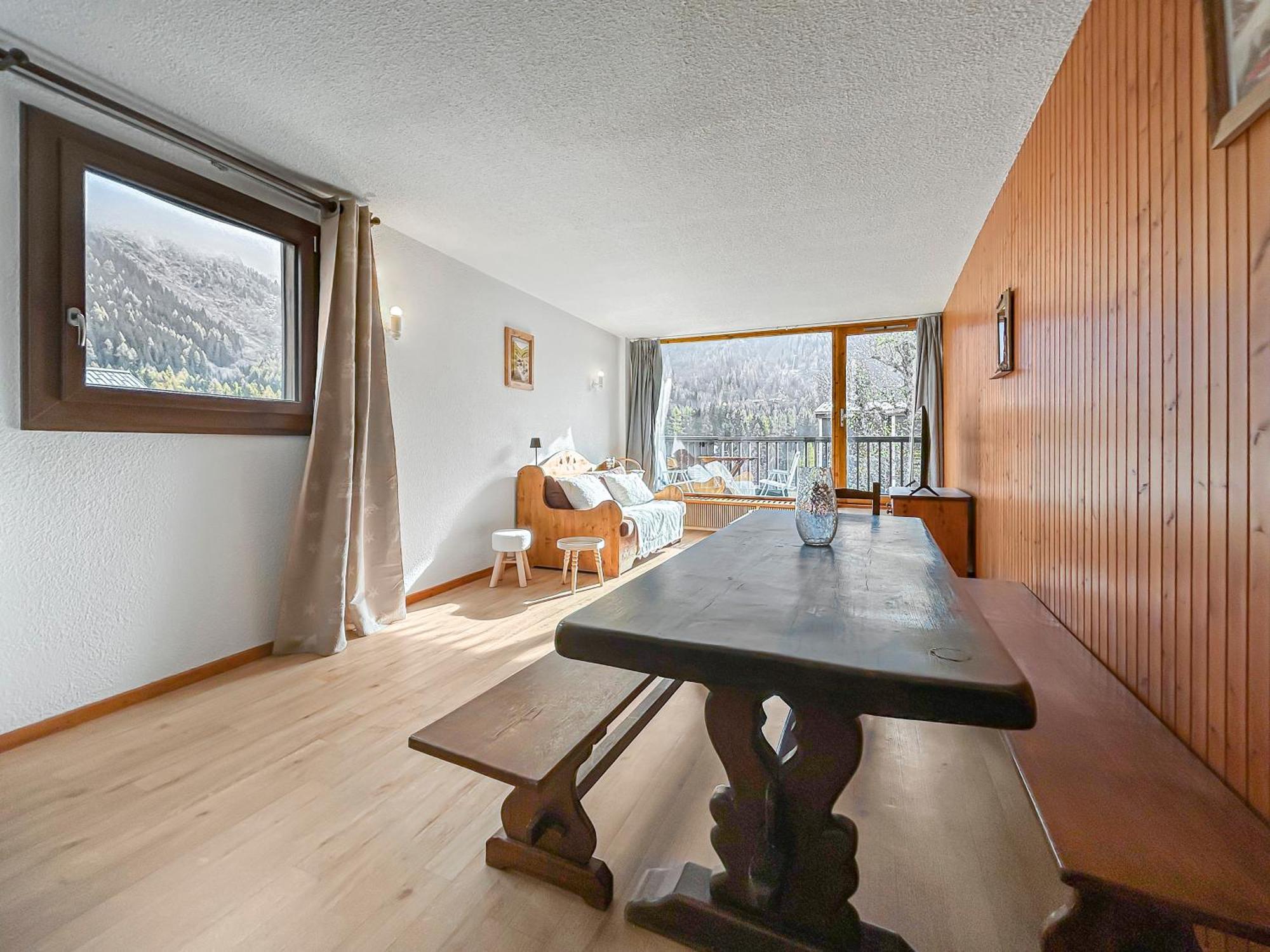 Apartment Vue Mont Blanc, Balcon Et Parking Prive