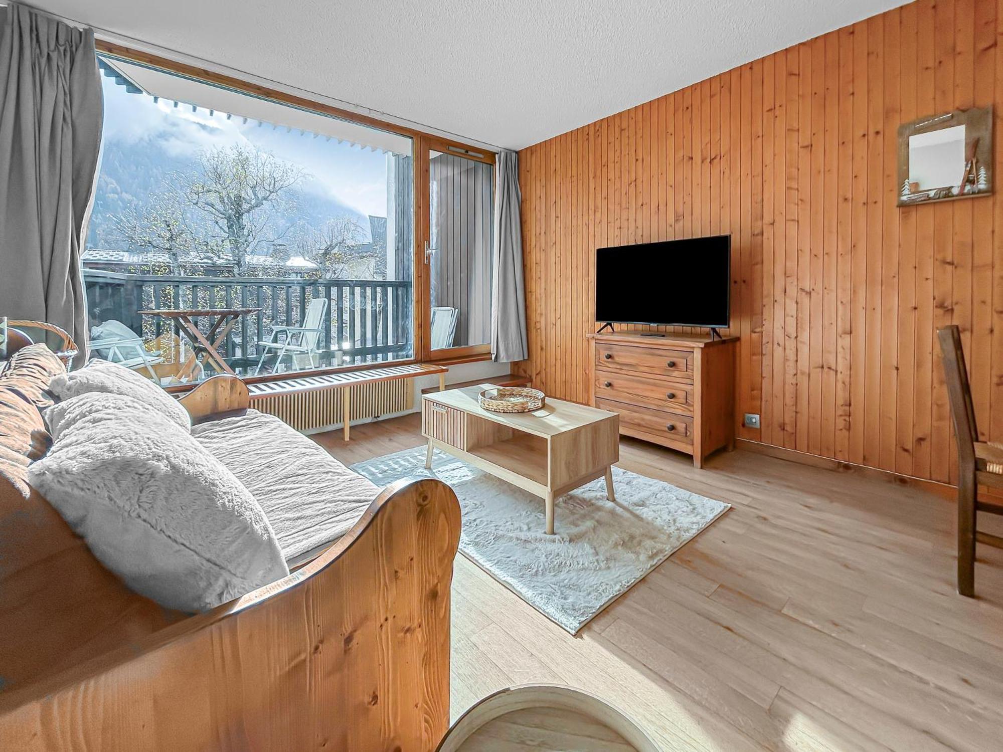 Vue Mont Blanc, Balcon Et Parking Prive *