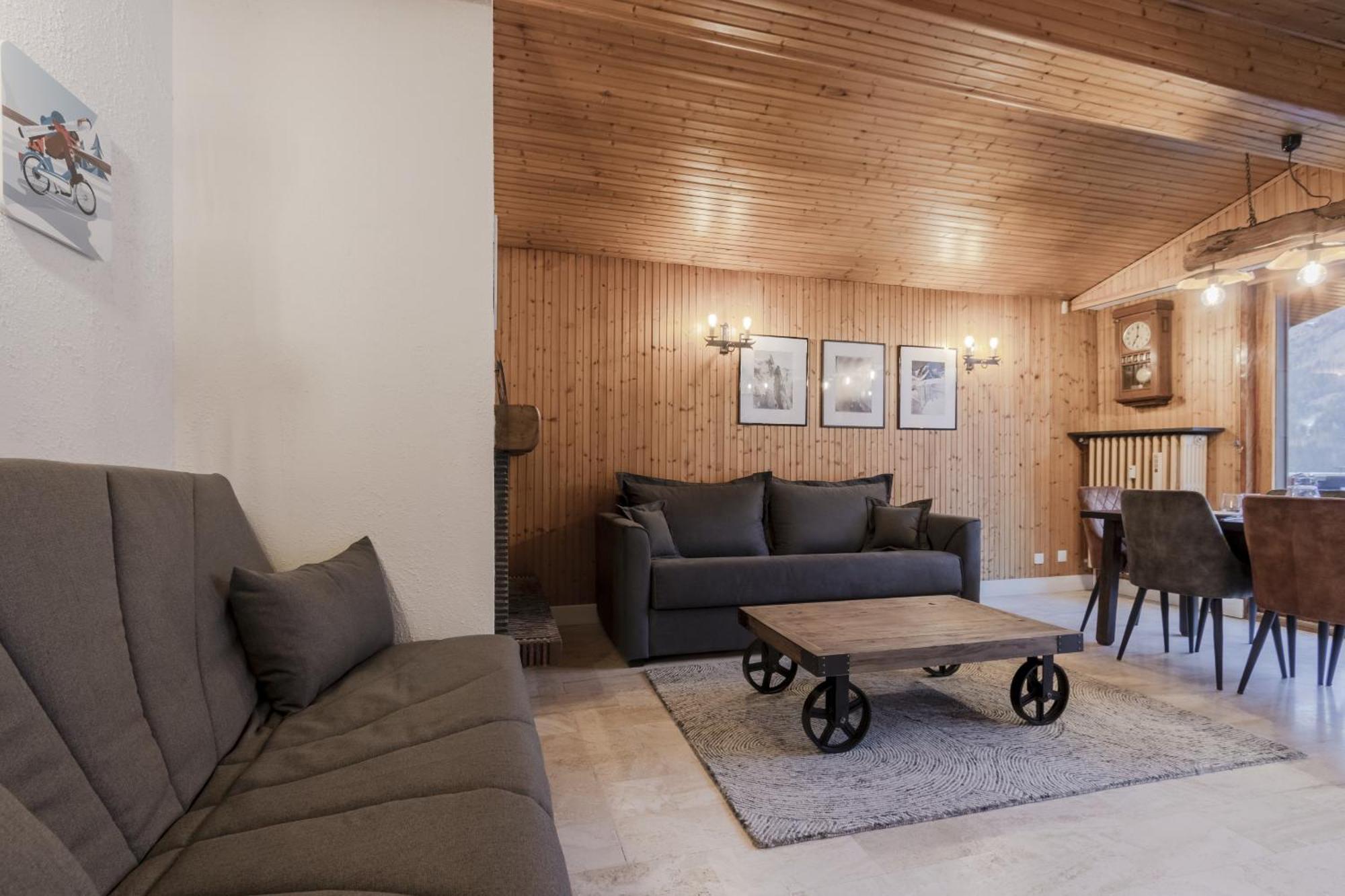Appt Laltimetre - Jardin - Skis Aux Pieds Chamonix