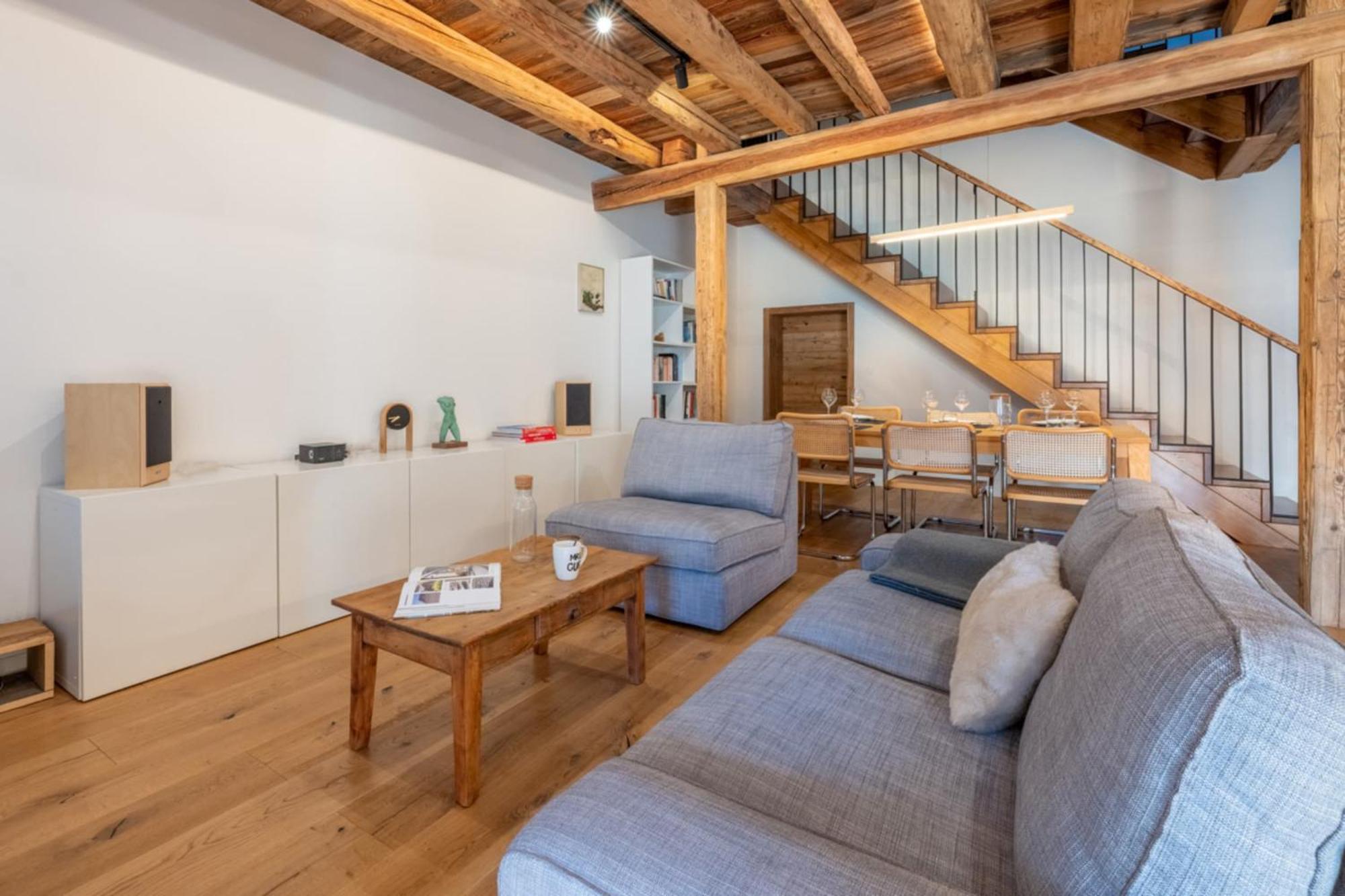 Pretty Loft With View Of Mont Blanc & Glacier Chalet *